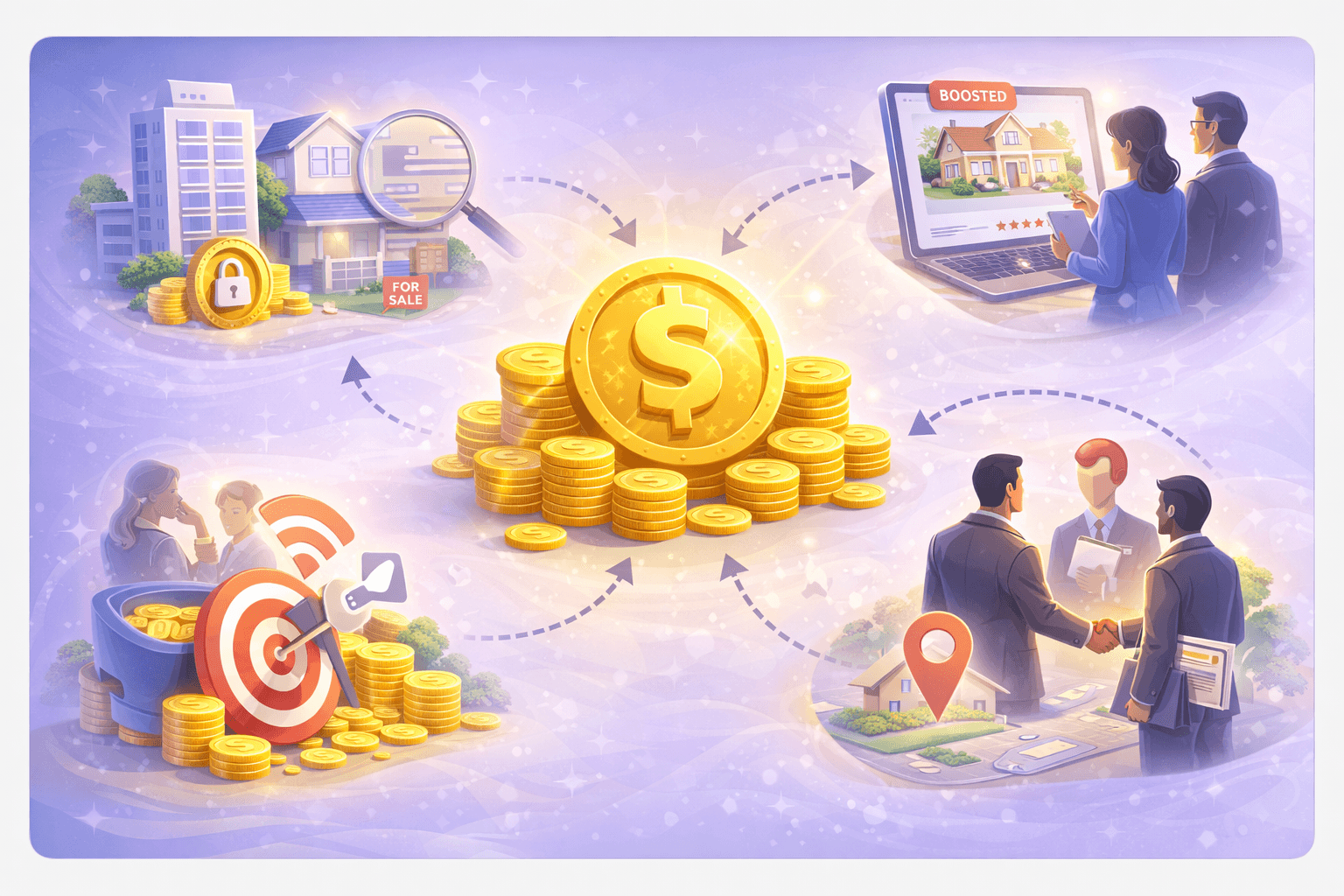 Actions you can take using domico coins