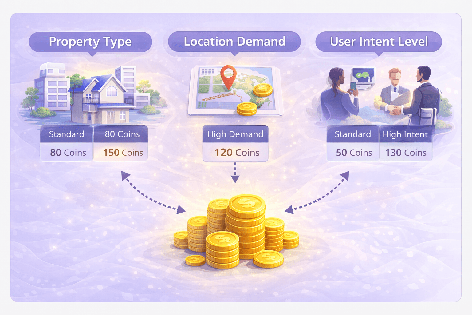 How coin count is decided