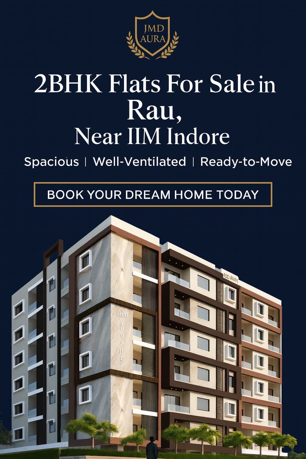 2 BHK Flat for Sale in Rau, Indore