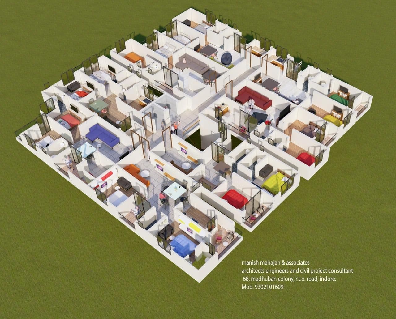 2 BHK Flat for Sale in Rau, Indore