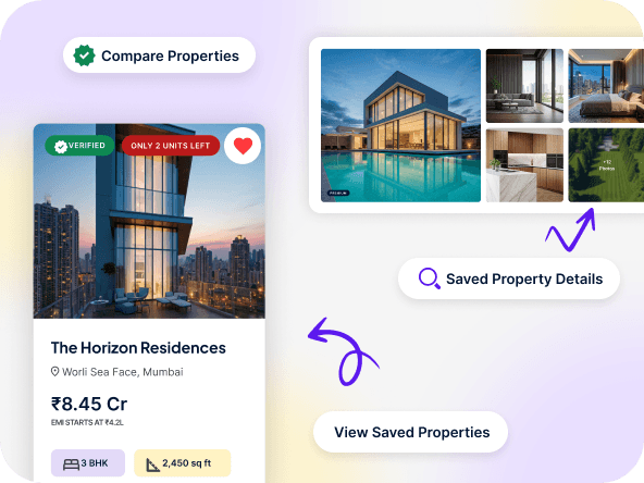 Save and Shortlist Properties