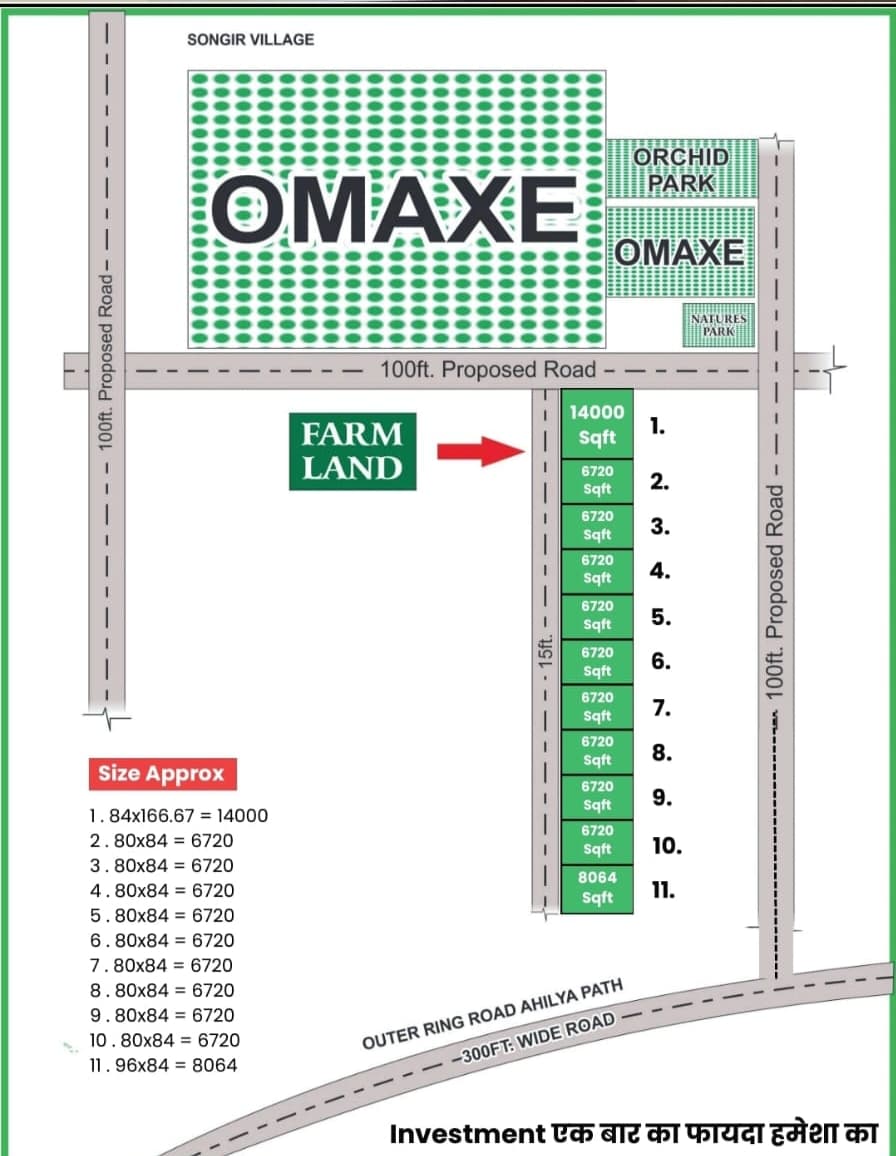 Land for Sale in Palakhedi, Super Corridor, Indore