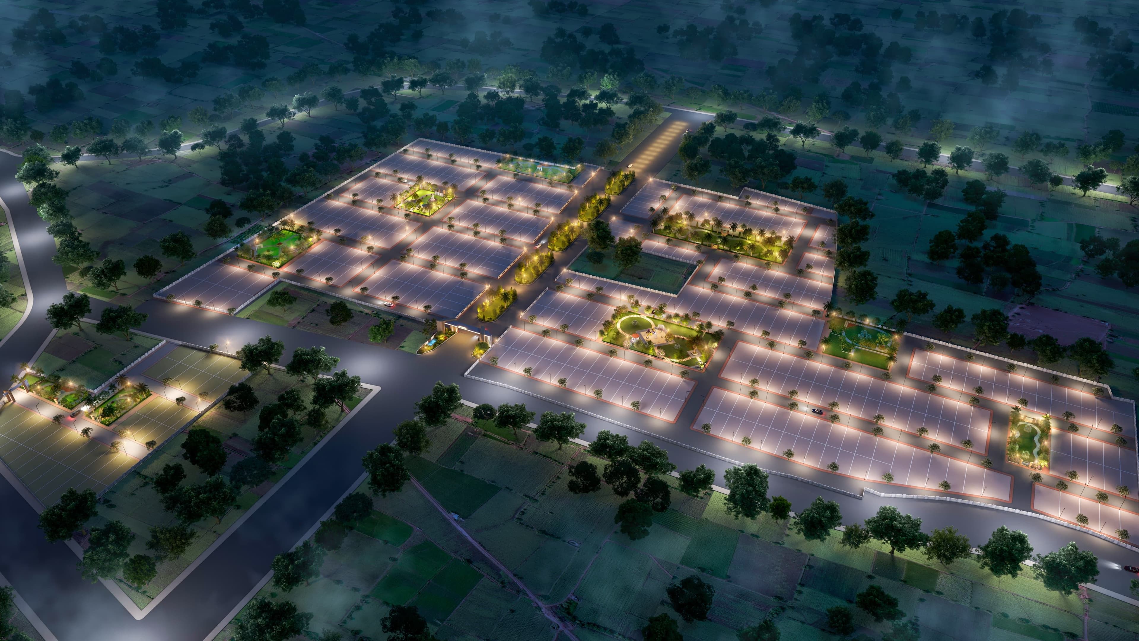 Residential Plot for Sale in Sky Blue City, Super Corridor, Indore